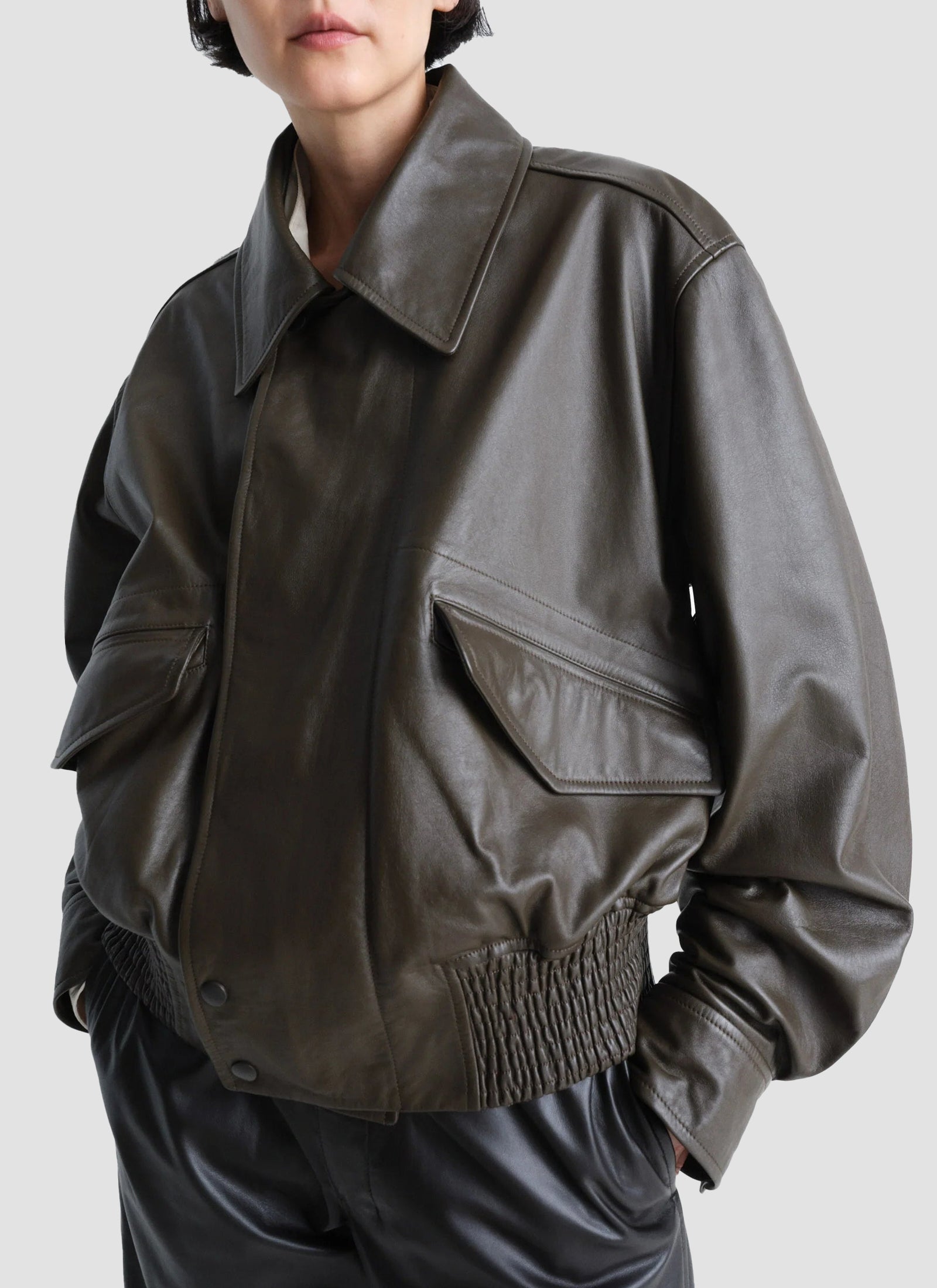 Leather Blouson – HITCHHIKER