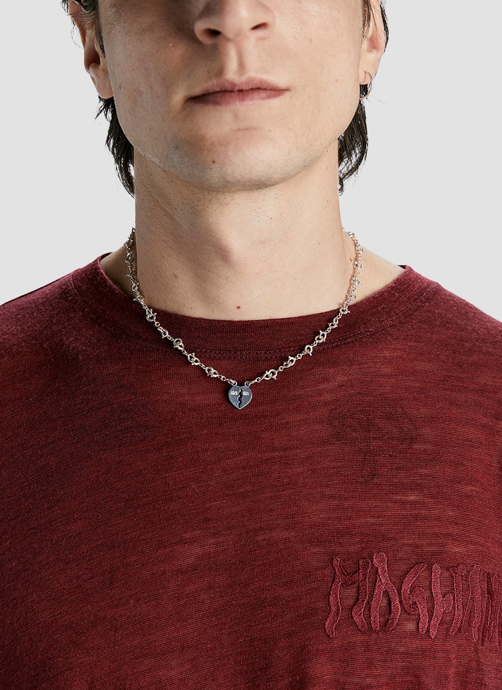 Micro Broken Heart Necklace – HITCHHIKER