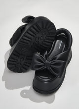 Bow platform sandals