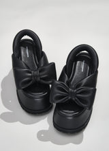 Bow platform sandals