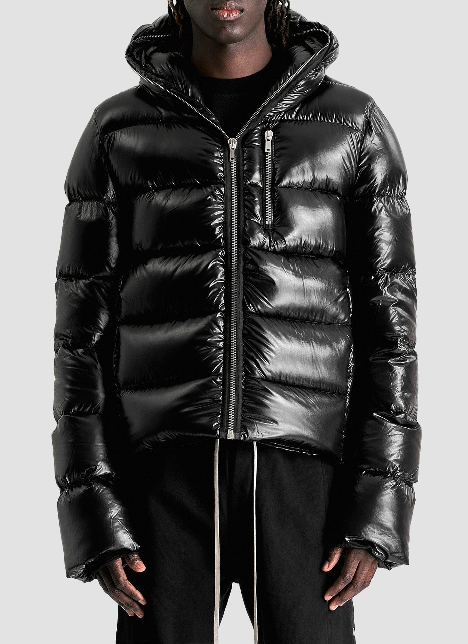 ジャケット・アウター Rick Owens Riders down jacket / 48 Sealed Down Jacket – HITCHHIKER