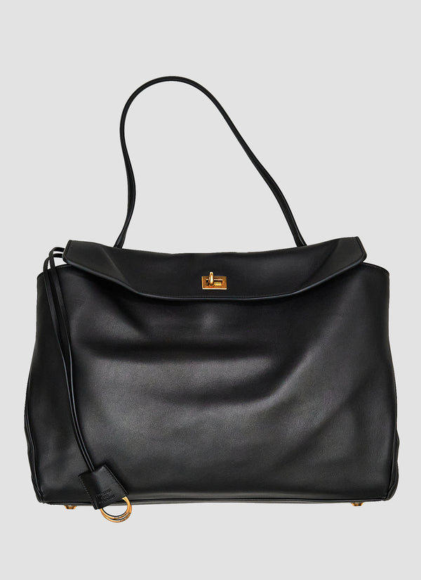 Rodeo large handbag in black