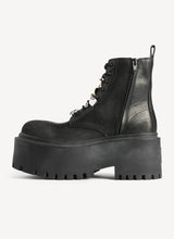 Strike platform bootie with charms