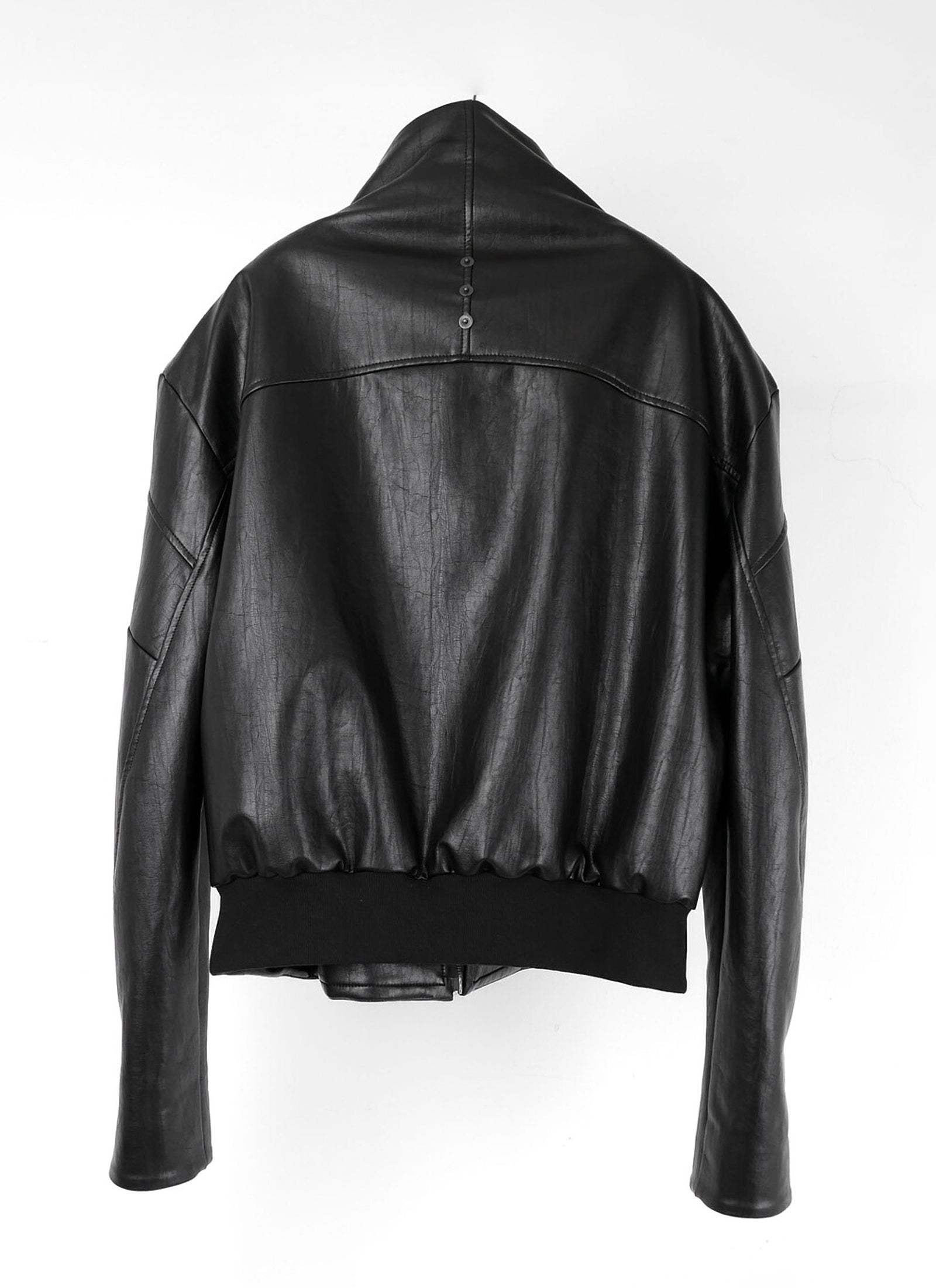 Nail faux leather jacket – HITCHHIKER
