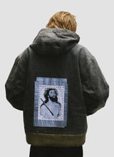 War started hooded work jacket