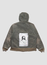 War started hooded work jacket