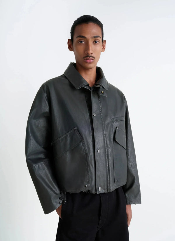 Short rain jacket