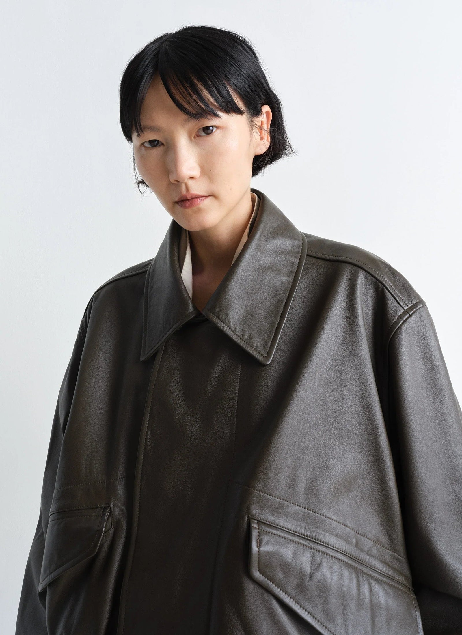 Lemaire 25ss nappa leather jacket Mサイズ Leather Blouson – HITCHHIKER