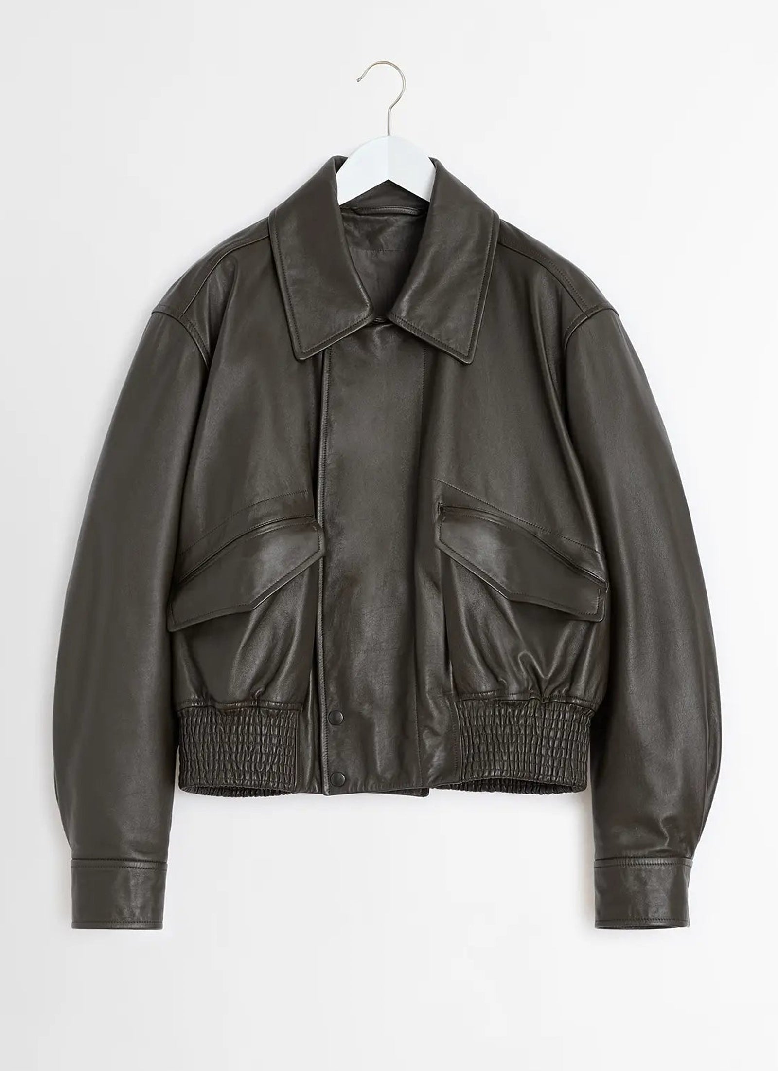 LEMAIRE　25ss SOFT BOXY LEATHER BLOUSON Women's Boxy leather blouson | LEMAIRE | 24S
