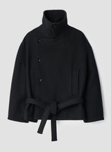 Short wrap coat
