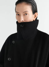 Short wrap coat