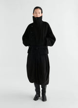 Short wrap coat