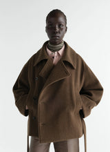 Short wrap coat