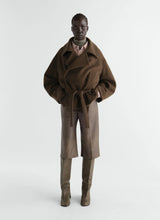 Short wrap coat
