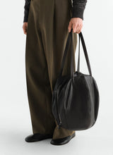 Helmet hobo bag