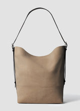 Belted tote bag