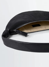 Medium croissant bag - soft grained leather