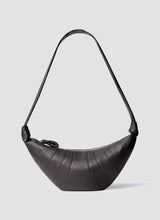 Medium croissant bag - soft grained leather