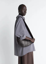 Small croissant bag - soft nappa leather