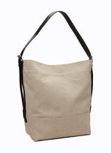 Belted tote bag