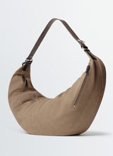 Xl quiver clip bag in heavy cotton canvas