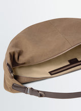 Xl quiver clip bag in heavy cotton canvas