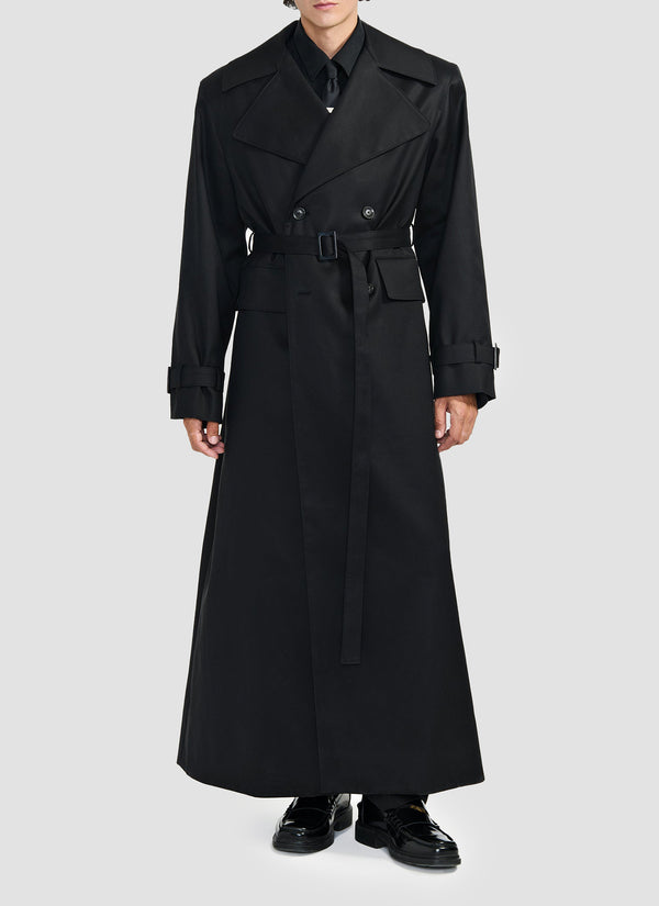 Cotton trench coat