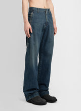 Straight Leg Denim Trousers