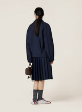 Mohair blouson jacket