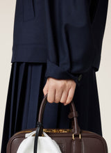 Mohair blouson jacket