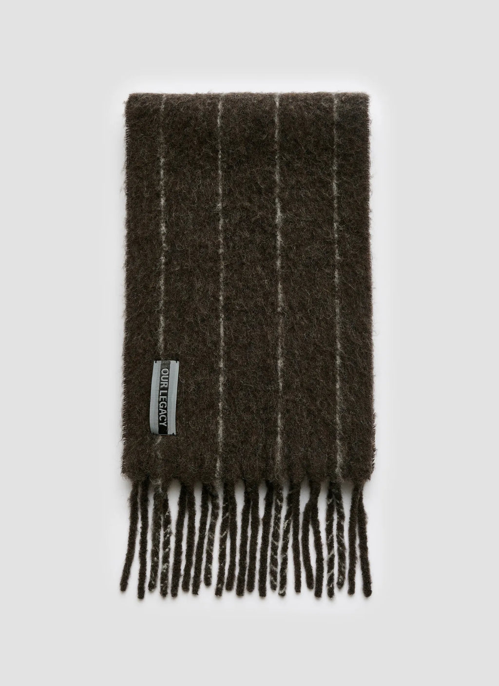 小物 OUR LEGACY ESTATE SCARF BROWN PINSTRIPE Estate scarf – HITCHHIKER