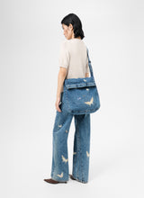 Treble Cut Indigo Butterfly