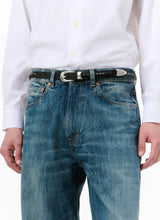 2 cm bullet chain belt