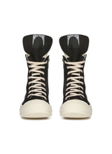 High-Top Denim Sneakers