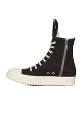 High-Top Denim Sneakers