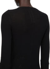 Cropped Rib Long Sleeves T-shirt