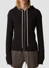 Hooded Zipped Cardigan