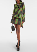 Meghan tartan mini skirt