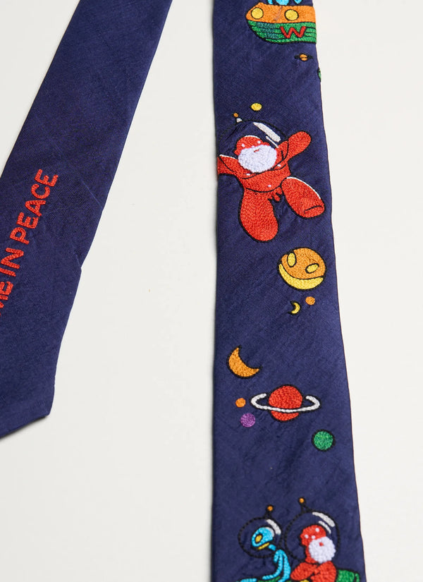 Embroidered Tie