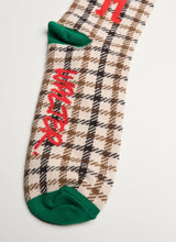 A-symmetric Check Socks