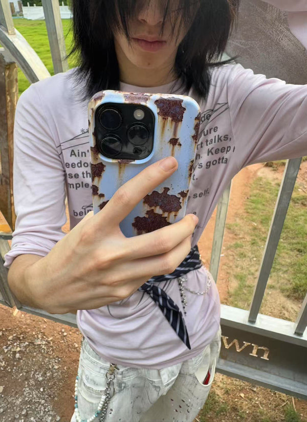 Rusty phone case