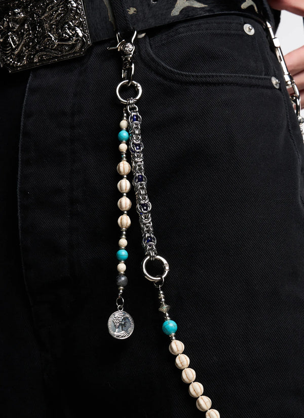 Beaded Spine Pants Chain
