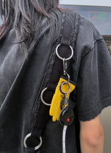 Glove Keychain with Tape Measure