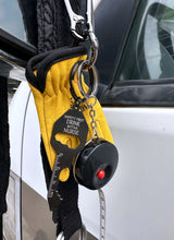 Glove Keychain with Tape Measure