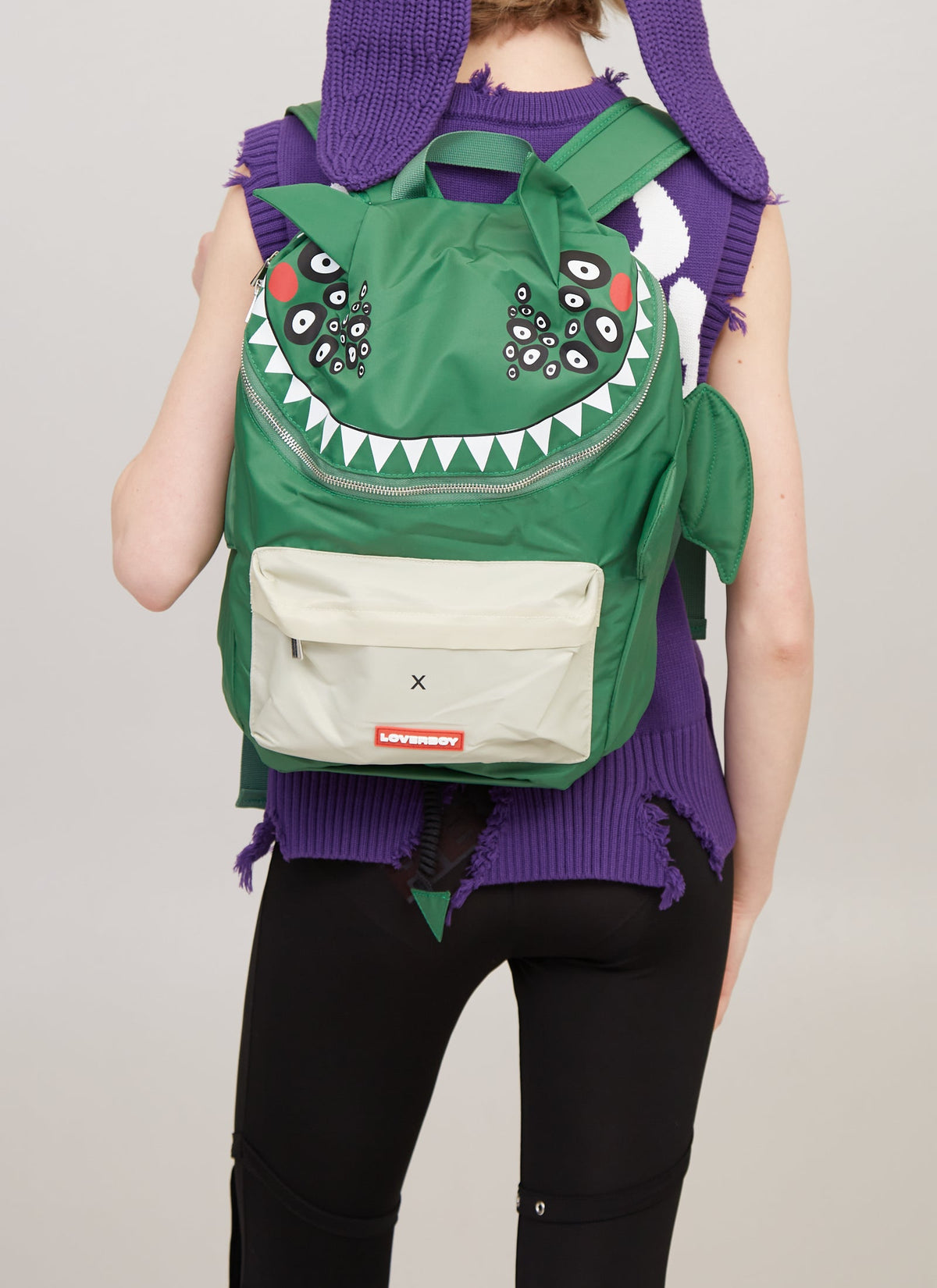 LOVERBOY シャークデザインバックパック LOVERBOY シャークデザインバックパック Loverboy リュックサック