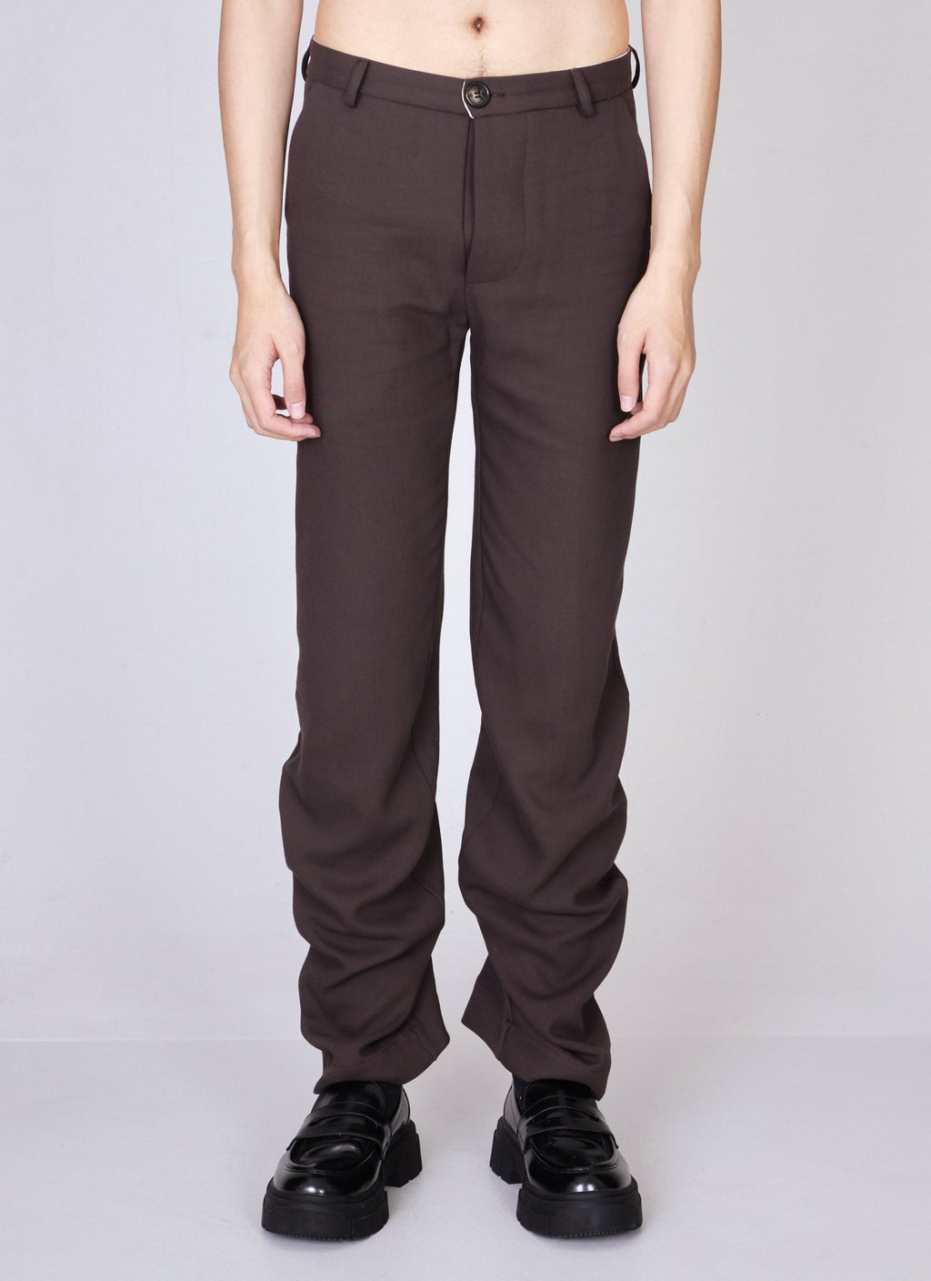 パンツ EDWARD CUMING Kick Up Trousers 22AW EDWARD CUMING Kick Up Trousers 22AW